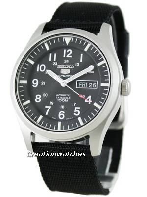 Seiko 5 Mens Automatic 100m Sports Watch New SNZG15K1 SNZG15 Seiko 5 Mens Automatic 100m Sports Watch New SNZG15K1 SNZG15
