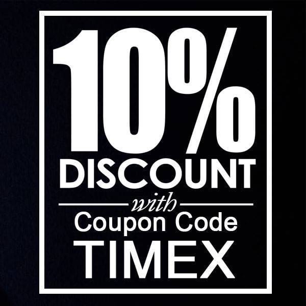 Newsletter Timex Watches On Sale Additional 10 discount code