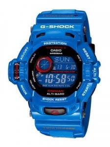 Casio G-shock Riseman GW-9200BLJ-2JF GW-9200BLJ Men In Earth Blue Multi Band 6 Watch