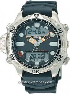 Citizen Aqualand Diver Depth Meter Promaster JP1010-00E JP1010 Watch