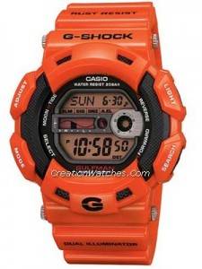 Casio G-Shock Rare Gulfman Watch G9100 G9100R G-9100R-4DR