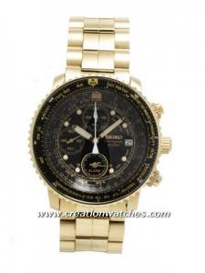 Review of Seiko Flight Alarm Chronograph Pilot s Watch SNA414P1 SNA414P Men s Watch ChronoTales