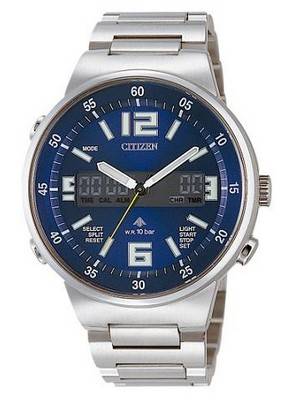 CITIZEN Digi-Ana 腕時計 クロノグラフ シチズンとANAのコラボ ウォッチ「CITIZEN ANA DIGI TEMP コックピット