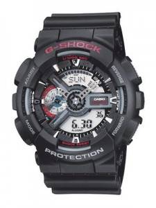 Casio G-Shock World Time Analog Digital GA-110-1A GA110 Men's Watch