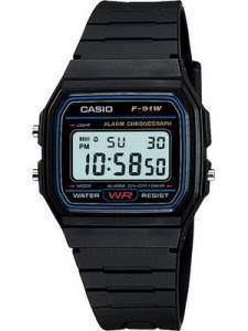 Casio Classic Sports Chronograph F-91W-1SDG F-91W-1S Men's Watch