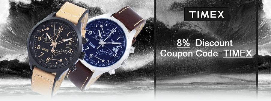 Timex Watches On Sale – Additional 8% discount code inside!!!