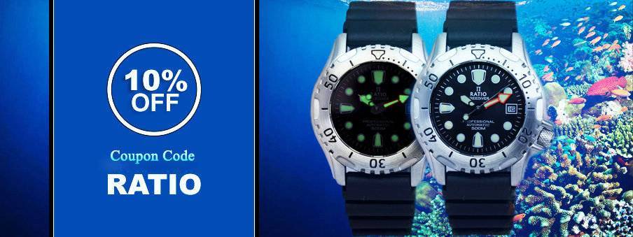 Introducing Ratio Free Diver Watches