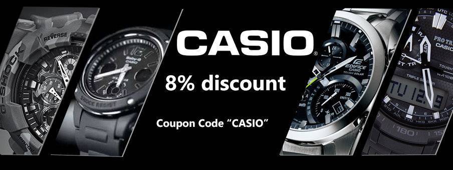 Casio Watches on Sale – Discount coupon inside!!!