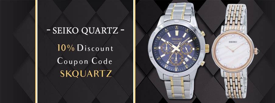 Newsletter Seiko Quartz Watches On Sale Coupon Code Inside