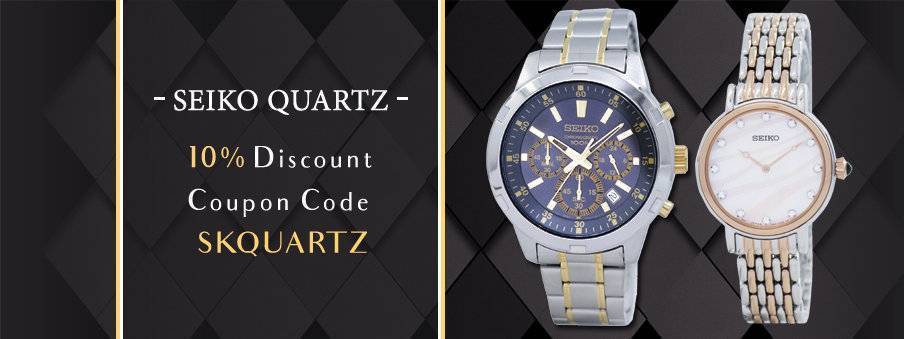 Seiko Quartz Watches On Sale – Coupon Code Inside!!