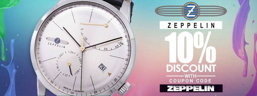 Zeppelin Watches On Sale – Coupon Code For Discount Inside!!