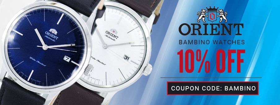 Orient Bambino Watches On Sale – Coupon Code Inside!!