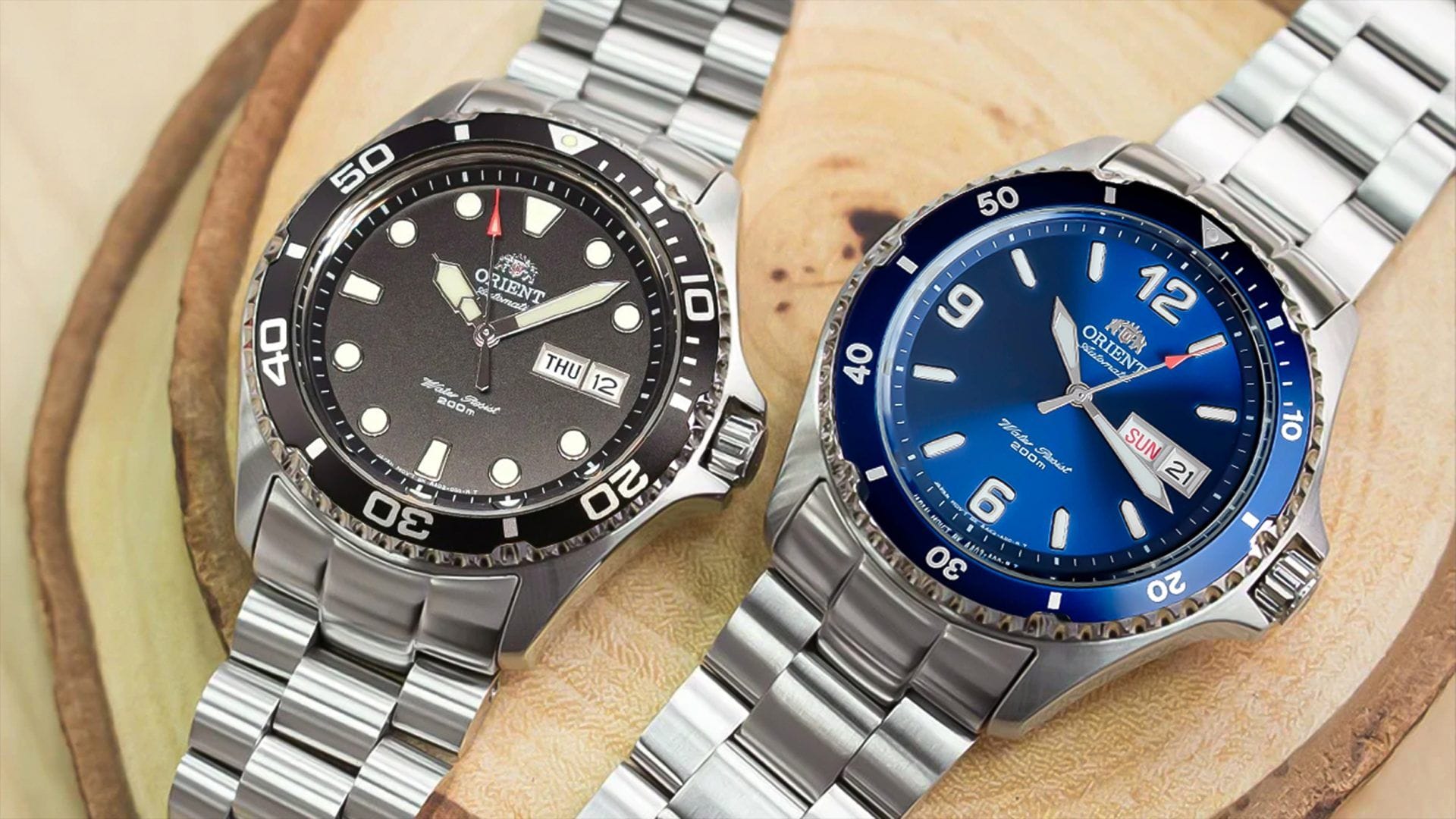 Orient Ray II and Mako II