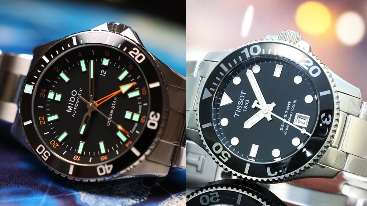 Mido Ocean Star Vs Tissot Seastar: Comparing The Best Swiss Dive Watches Mido Ocean Star vs Tissot Seastar